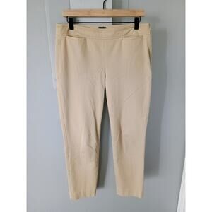 Talbots Chatham Ankle Pants in a tan beige medium minimalist professional